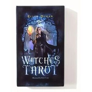 Witches Tarot Card Deck by Ellen Dugan with Illustrated Guidebook